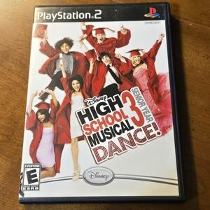 Disney High School Musical 3 DANCE! Senior Year PS2 Video Game Playstation 2